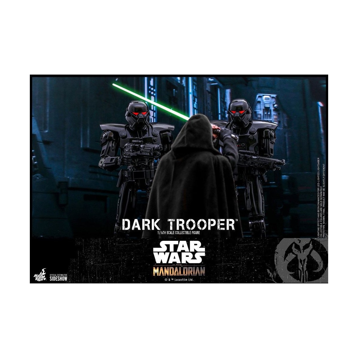 Juguetes calientes Star Wars - El Mandalorian - Dark Trooper 1/6