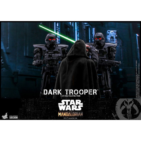 Juguetes calientes Star Wars - El Mandalorian - Dark Trooper 1/6