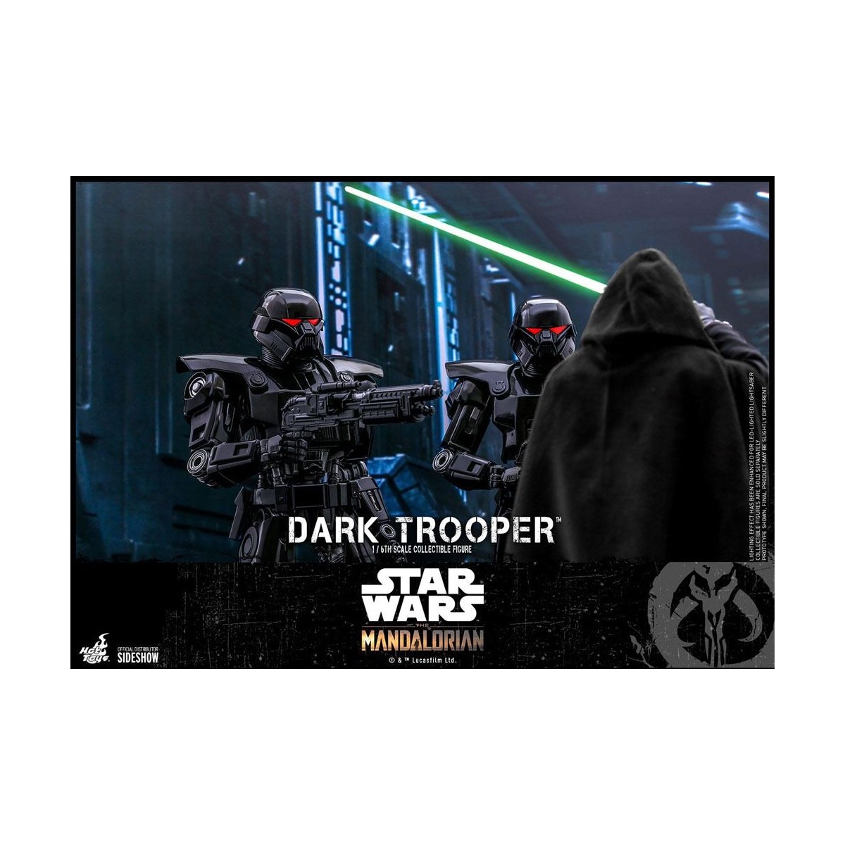 Juguetes calientes Star Wars - El Mandalorian - Dark Trooper 1/6