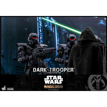 Juguetes calientes Star Wars - El Mandalorian - Dark Trooper 1/6