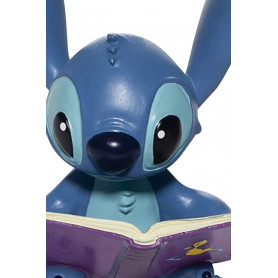 Disney Traditions Lilo y Stich - Stitch con un libro - 6cm