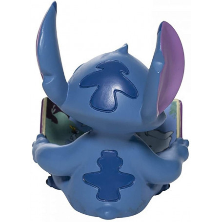 Disney Traditions Lilo y Stich - Stitch con un libro - 6cm