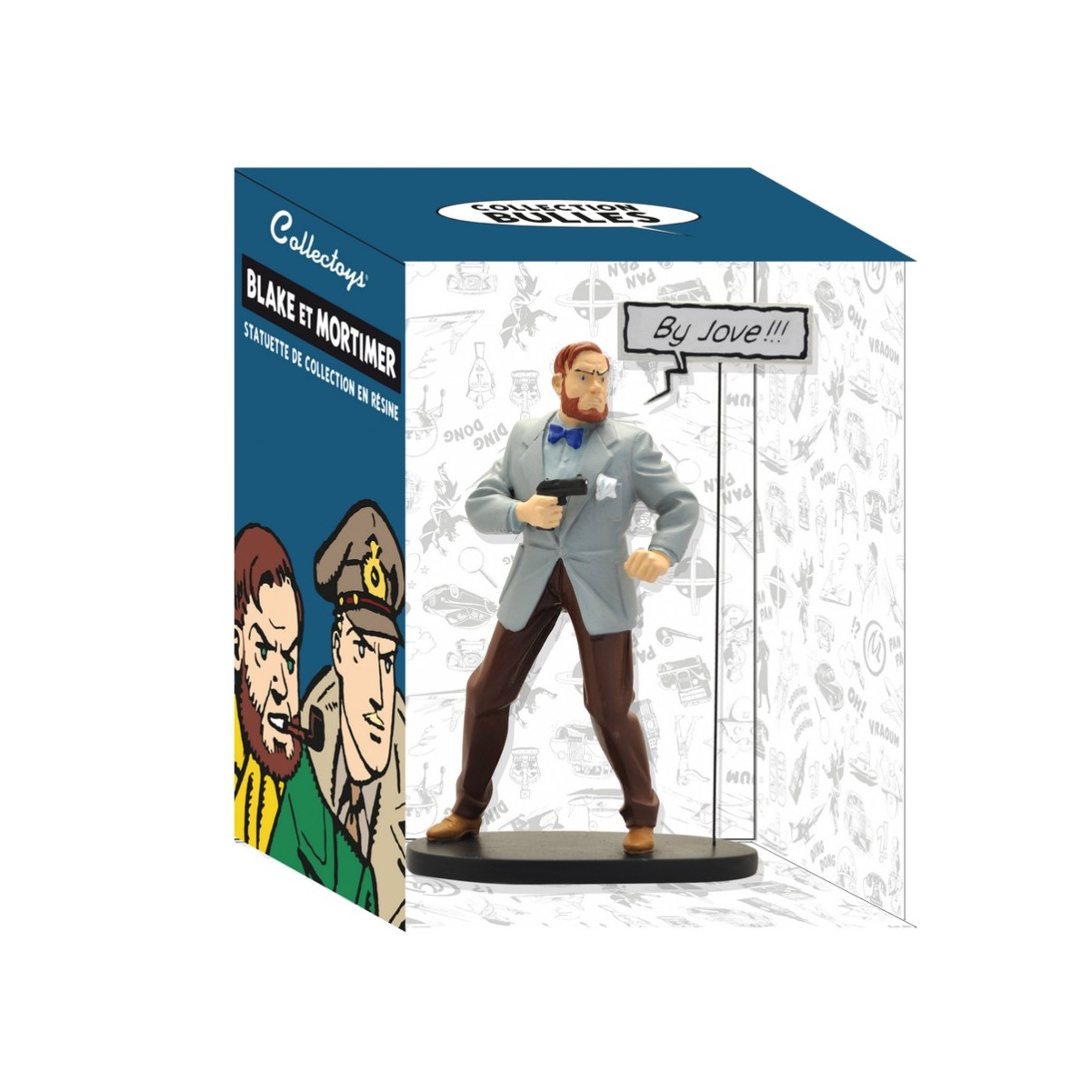 Collectoys - Estatuilla Blake & Mortimer - Bubbles "By Jove!!!!"