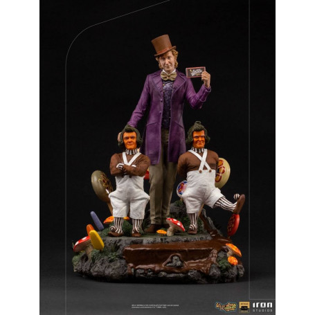 Iron Studios - Willy Wonka Charlie y la Fábrica de Chocolate (1971) Estatuilla Deluxe Art Scale 1/10
