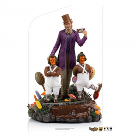 Iron Studios - Willy Wonka Charlie y la Fábrica de Chocolate (1971) Estatuilla Deluxe Art Scale 1/10