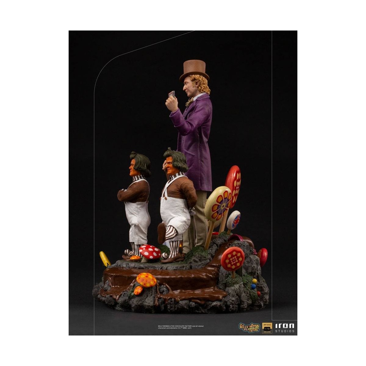 Iron Studios - Willy Wonka Charlie y la Fábrica de Chocolate (1971) Estatuilla Deluxe Art Scale 1/10