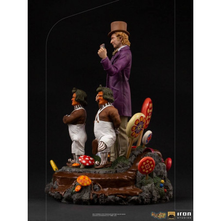 Iron Studios - Willy Wonka Charlie y la Fábrica de Chocolate (1971) Estatuilla Deluxe Art Scale 1/10