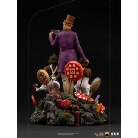 Iron Studios - Willy Wonka Charlie y la Fábrica de Chocolate (1971) Estatuilla Deluxe Art Scale 1/10
