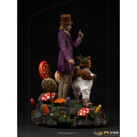 Iron Studios - Willy Wonka Charlie y la Fábrica de Chocolate (1971) Estatuilla Deluxe Art Scale 1/10