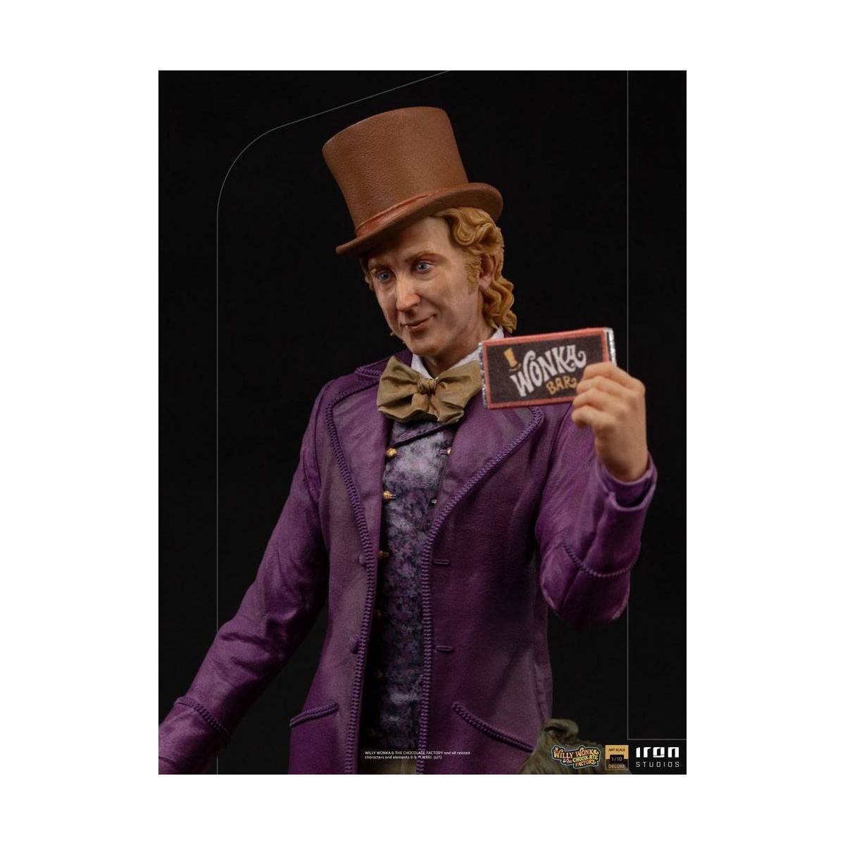 Iron Studios - Willy Wonka Charlie y la Fábrica de Chocolate (1971) Estatuilla Deluxe Art Scale 1/10