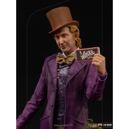 Iron Studios - Willy Wonka Charlie y la Fábrica de Chocolate (1971) Estatuilla Deluxe Art Scale 1/10