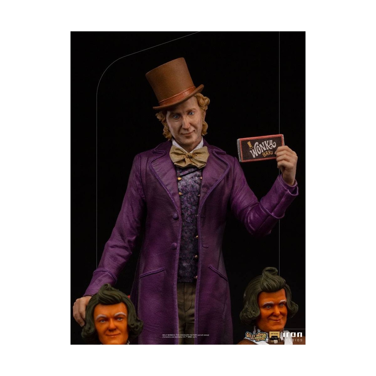 Iron Studios - Willy Wonka Charlie y la Fábrica de Chocolate (1971) Estatuilla Deluxe Art Scale 1/10
