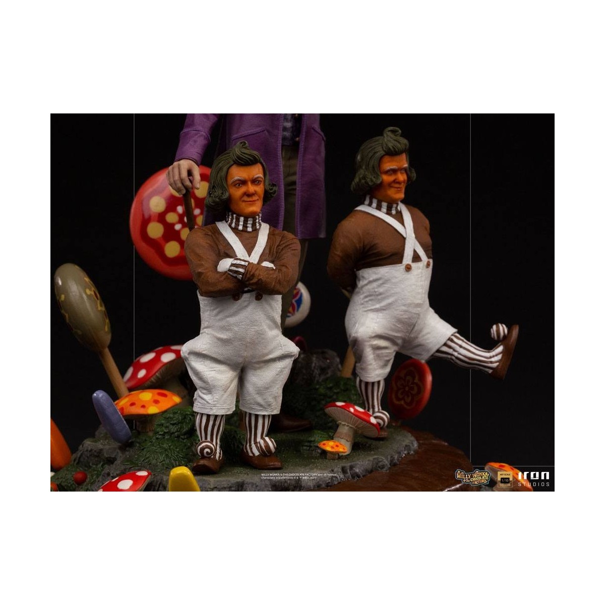 Iron Studios - Willy Wonka Charlie y la Fábrica de Chocolate (1971) Estatuilla Deluxe Art Scale 1/10