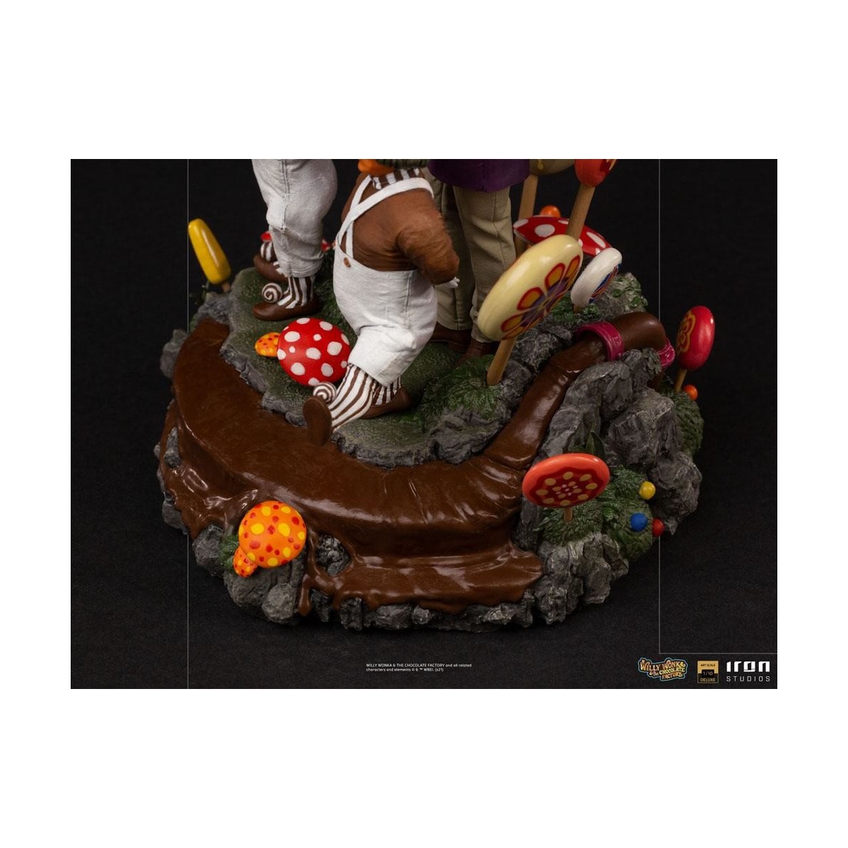 Iron Studios - Willy Wonka Charlie y la Fábrica de Chocolate (1971) Estatuilla Deluxe Art Scale 1/10