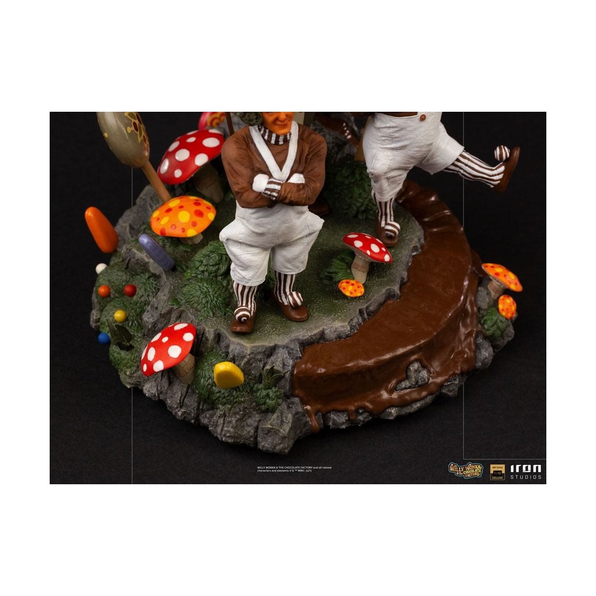 Iron Studios - Willy Wonka Charlie y la Fábrica de Chocolate (1971) Estatuilla Deluxe Art Scale 1/10