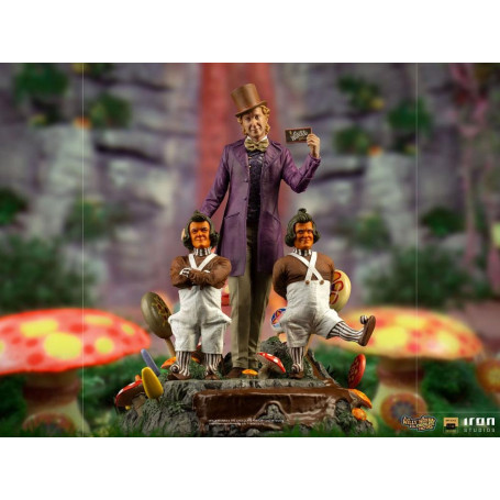 Iron Studios - Willy Wonka Charlie y la Fábrica de Chocolate (1971) Estatuilla Deluxe Art Scale 1/10