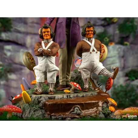 Iron Studios - Willy Wonka Charlie y la Fábrica de Chocolate (1971) Estatuilla Deluxe Art Scale 1/10