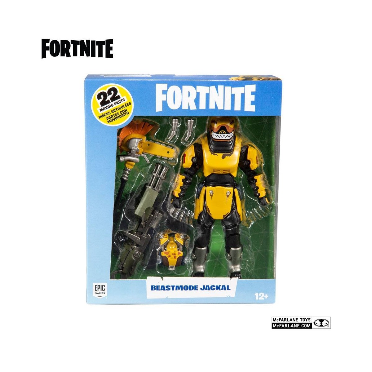 Mcfarlane - Fortnite - Figura de chacal en modo bestia