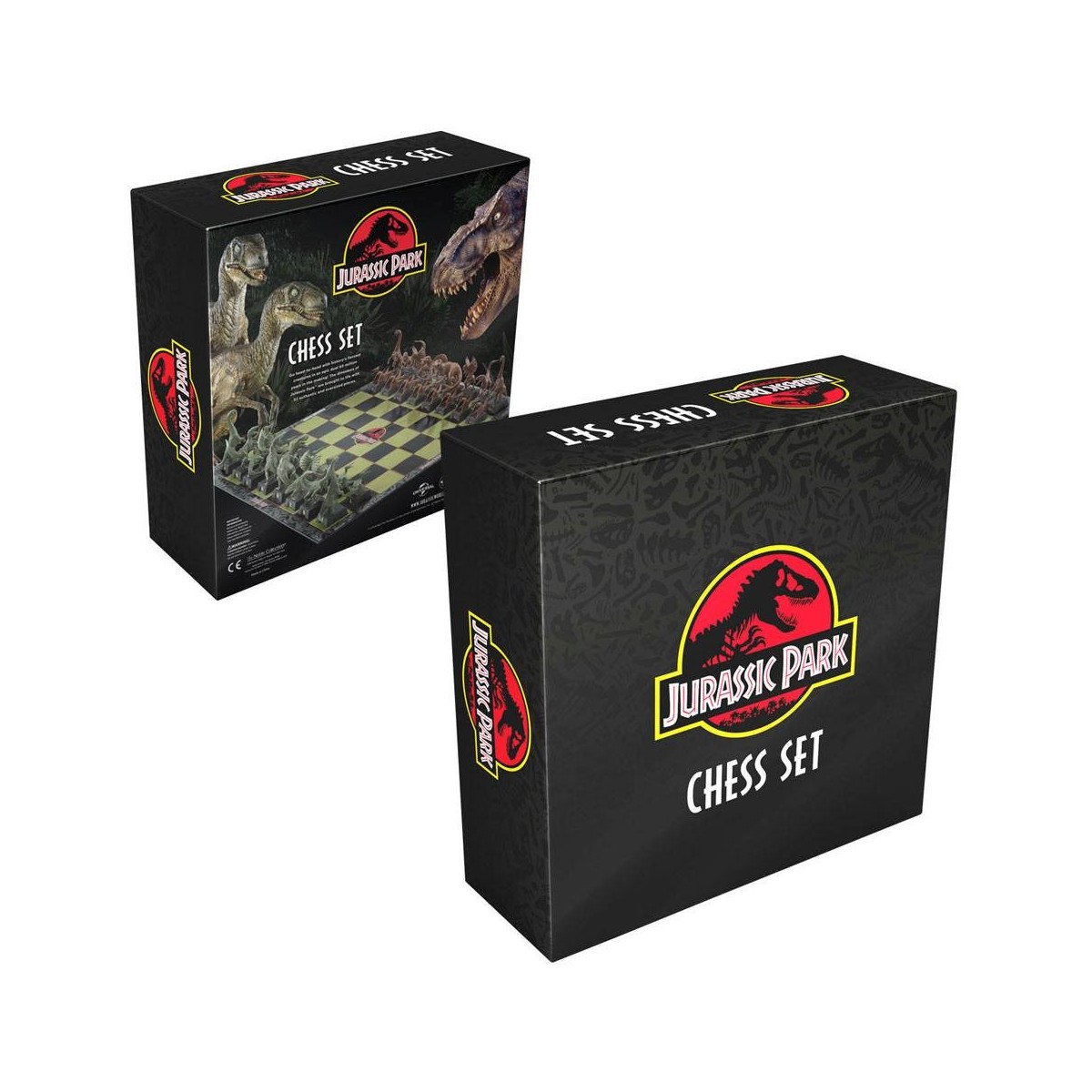 Colección Noble - Juego de ajedrez Parque Jurásico Dinosaurios