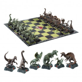 Colección Noble - Juego de ajedrez Parque Jurásico Dinosaurios