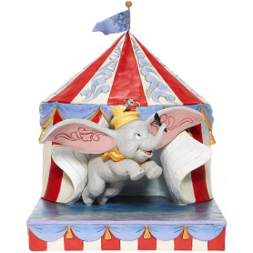 Enesco - Dumbo volando fuera de la tienda - Tradición Disney por Jim Shore