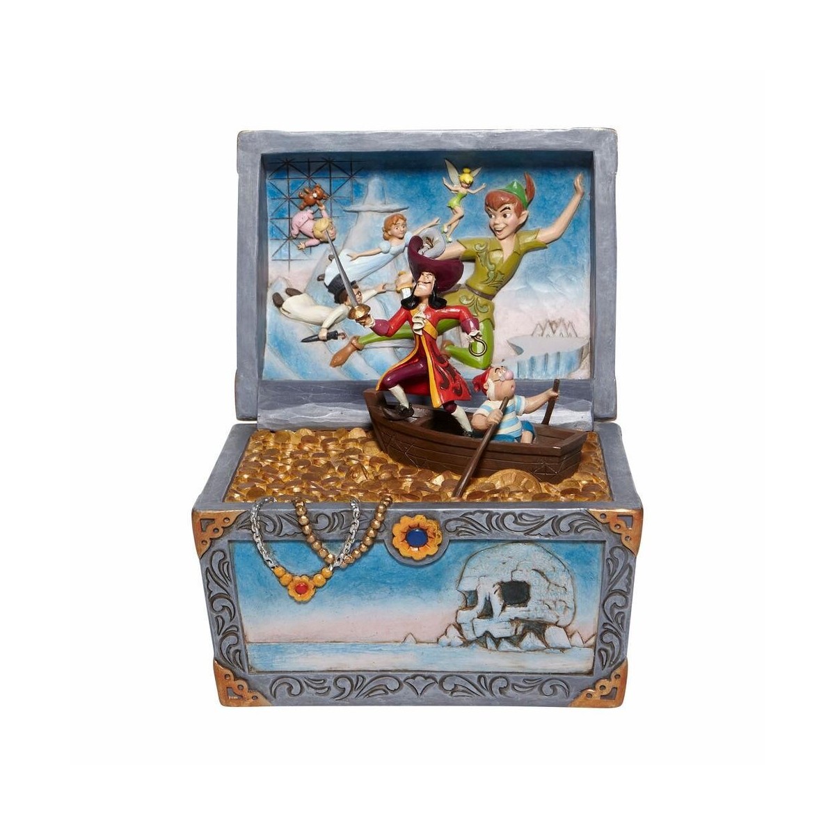 Enesco - Peter Pan "Retablo del Tesoro" - Tradición Disney por Jim Shore