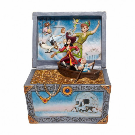 Enesco - Peter Pan "Retablo del Tesoro" - Tradición Disney por Jim Shore