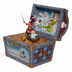 Enesco - Peter Pan "Retablo del Tesoro" - Tradición Disney por Jim Shore