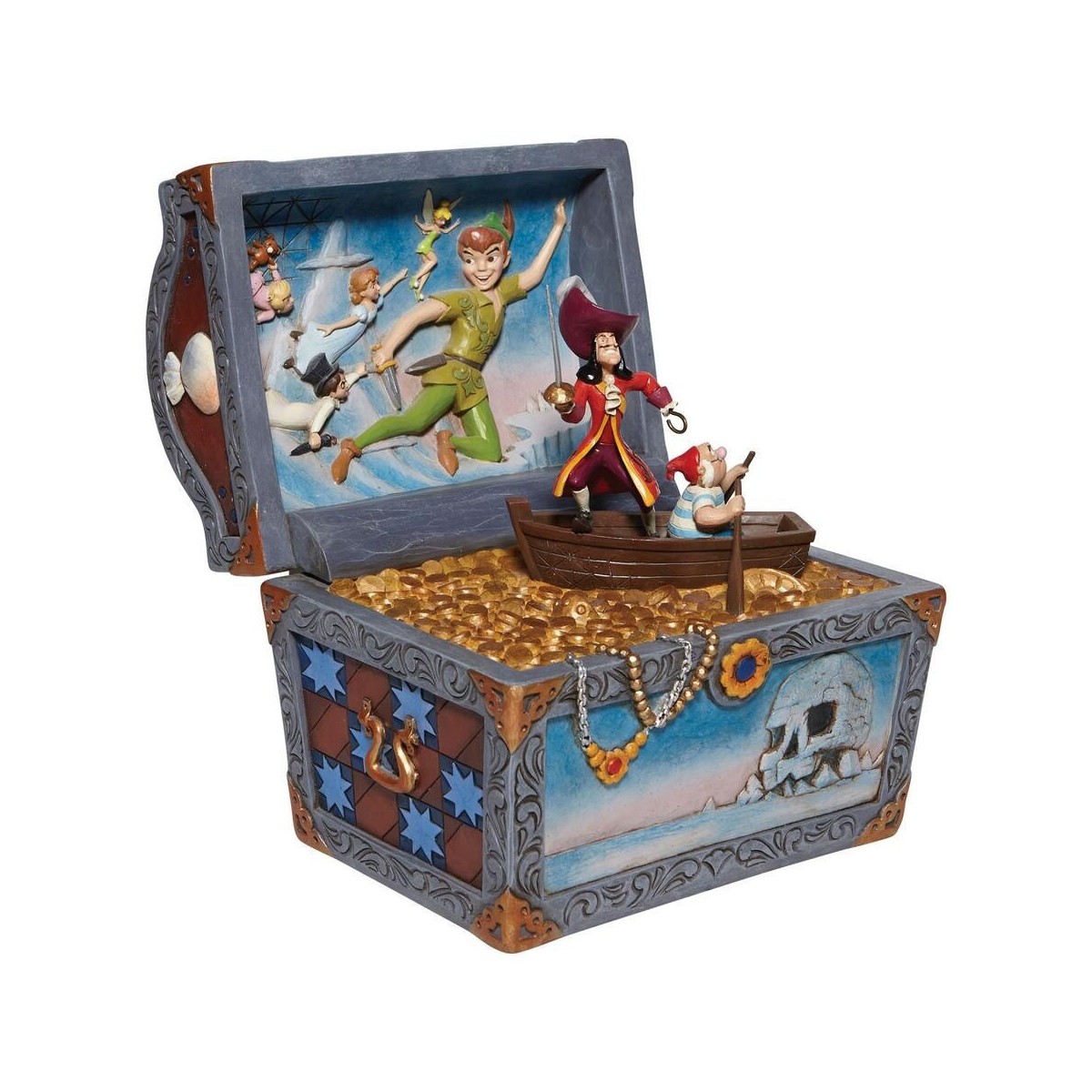 Enesco - Peter Pan "Retablo del Tesoro" - Tradición Disney por Jim Shore