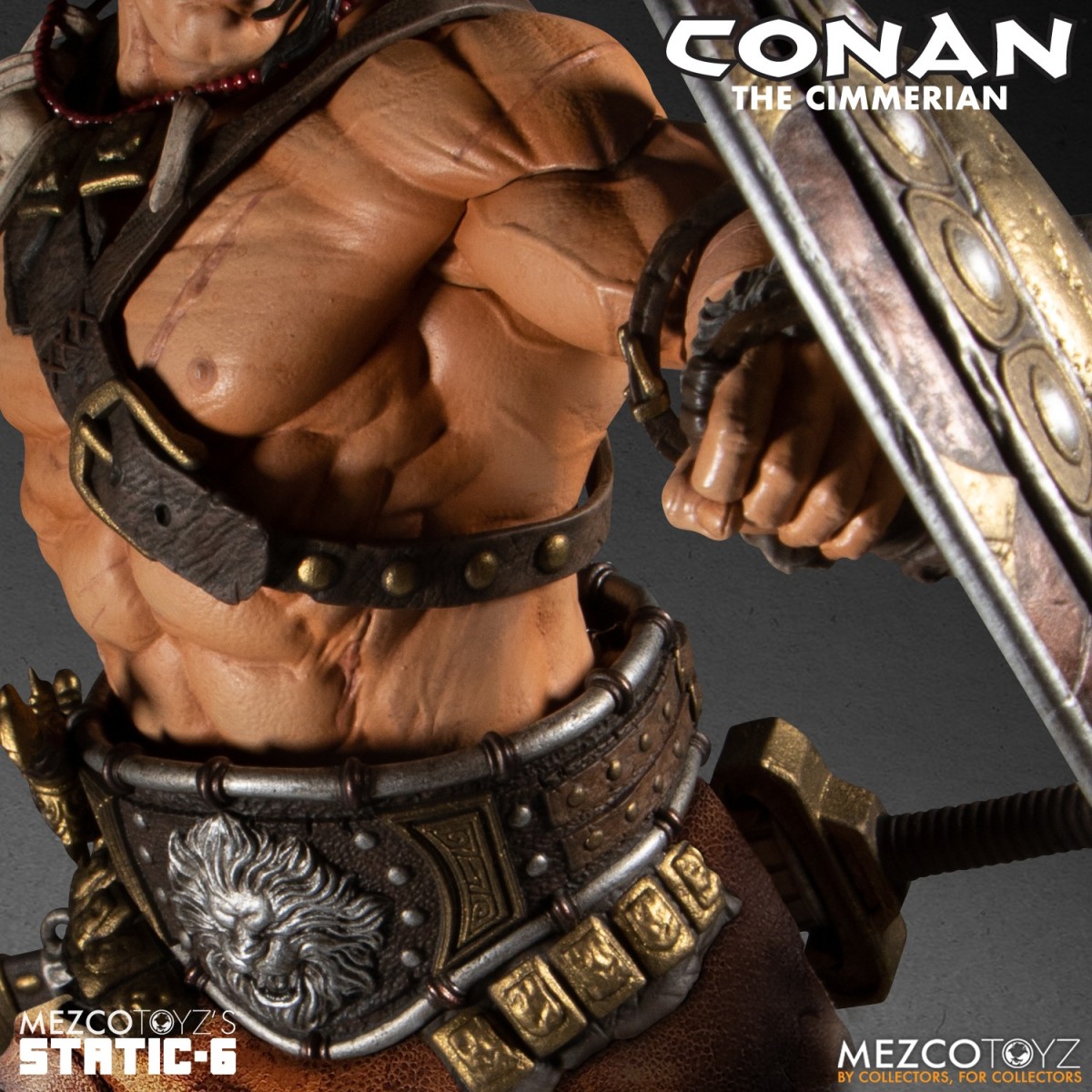 Mezco - Static 6 - Estatua de Conan el Cimerio 1/6