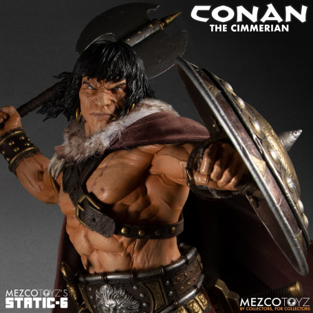 Mezco - Static 6 - Estatua de Conan el Cimerio 1/6