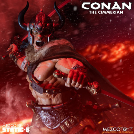 Mezco - Static 6 - Estatua de Conan el Cimerio 1/6