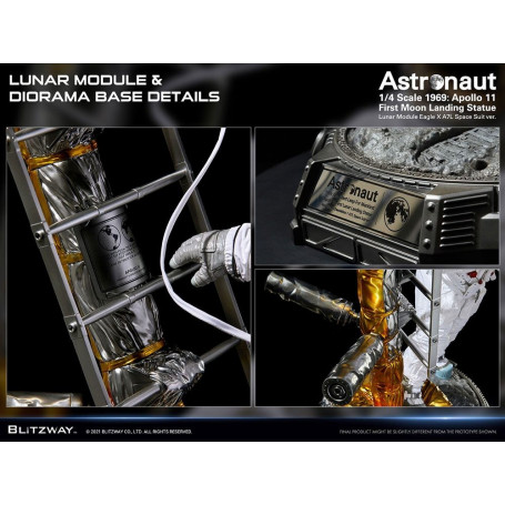 Blitzway - Astronauta Apolo 11: LM-5 A7L ver. 1/4 - Hybrid Superb Scale