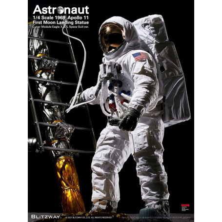 Blitzway - Astronauta Apolo 11: LM-5 A7L ver. 1/4 - Hybrid Superb Scale