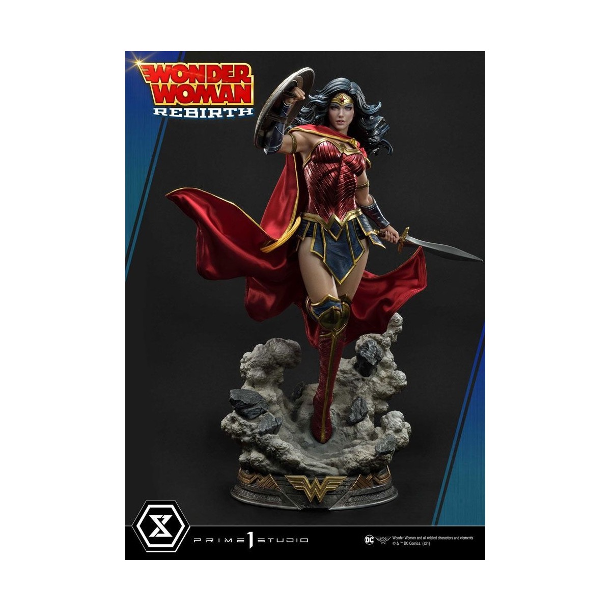 Prime 1 Estudio DC Wonder Woman Rebirth 1/3