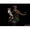 Iron Studios - Clever Girl - Jurassic Park 1/10 Deluxe Art Scale