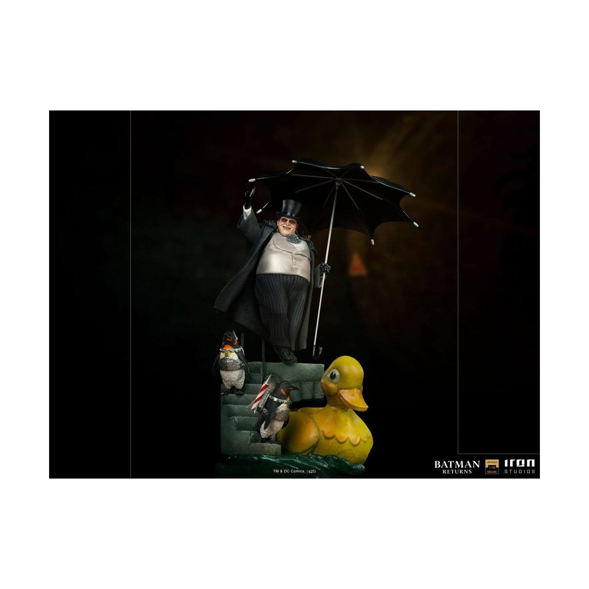 Iron Studios DC Comics - BDS Art Scale 1/10 - El Pingüino Batman Returns