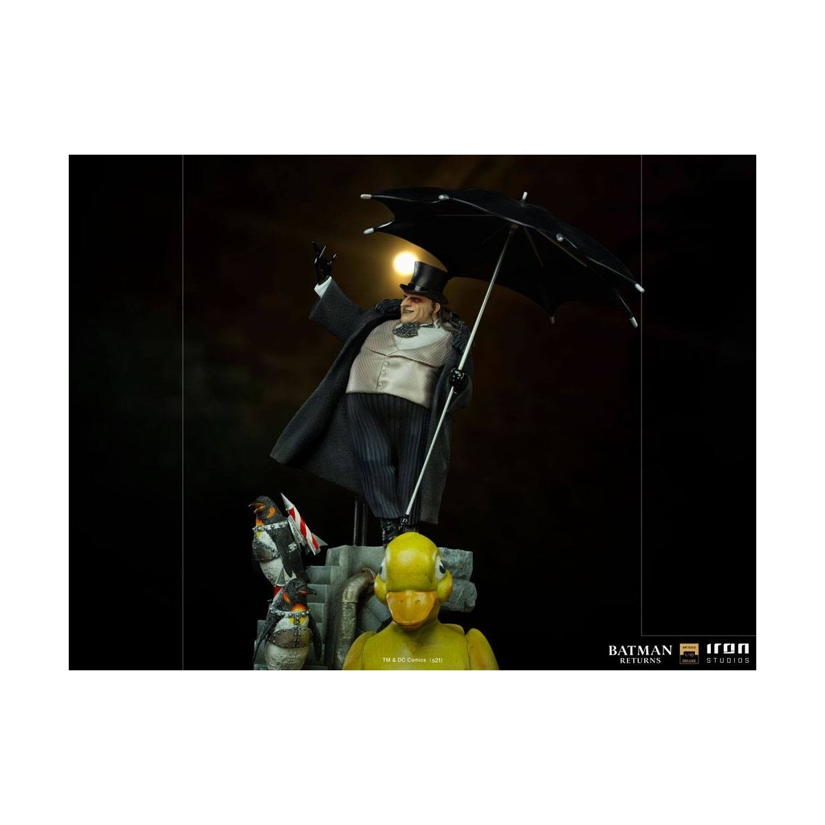 Iron Studios DC Comics - BDS Art Scale 1/10 - El Pingüino Batman Returns