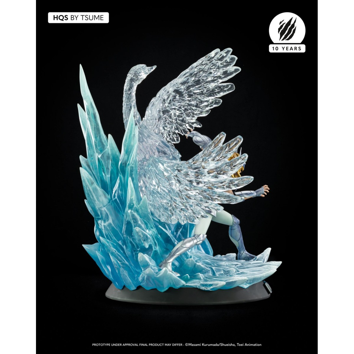 Estatua de Tsume HQS Saint Seiya - Swan Hyoga - Cygnus Hyoga