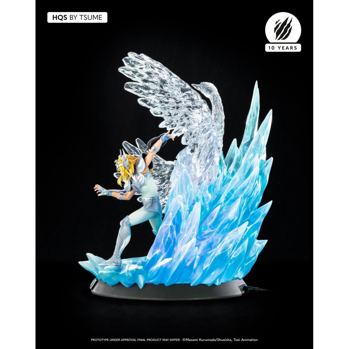 Estatua de Tsume HQS Saint Seiya - Swan Hyoga - Cygnus Hyoga