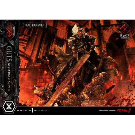 Prime 1 Studio Berserk - Guts Berserker Armor "Rage Edition" 1/4 - Versión Deluxe