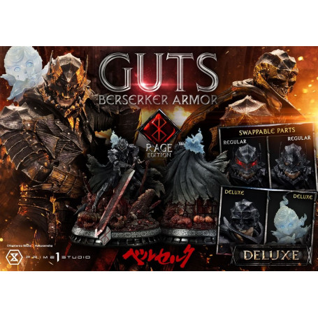 Prime 1 Studio Berserk - Guts Berserker Armor "Rage Edition" 1/4 - Versión Deluxe
