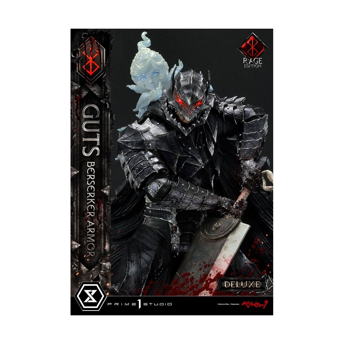 Prime 1 Studio Berserk - Guts Berserker Armor "Rage Edition" 1/4 - Versión Deluxe