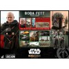 Hot Toys Star Wars El Mandaloriano Boba Fett Versión Deluxe 1/6 Obra Maestra de la Película