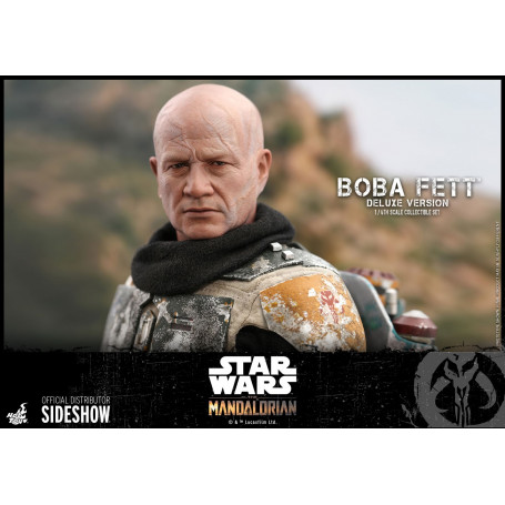 Hot Toys Star Wars El Mandaloriano Boba Fett Versión Deluxe 1/6 Obra Maestra de la Película
