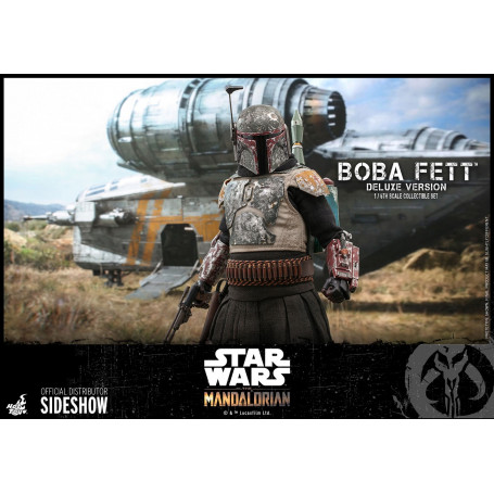 Hot Toys Star Wars El Mandaloriano Boba Fett Versión Deluxe 1/6 Obra Maestra de la Película