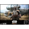 Hot Toys Star Wars El Mandaloriano Boba Fett Versión Deluxe 1/6 Obra Maestra de la Película