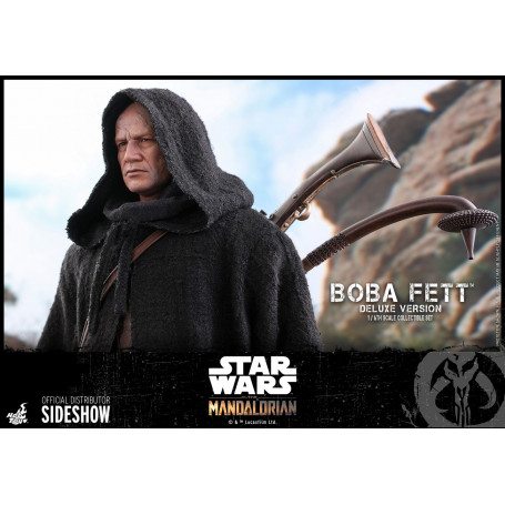 Hot Toys Star Wars El Mandaloriano Boba Fett Versión Deluxe 1/6 Obra Maestra de la Película