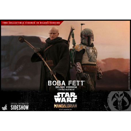 Hot Toys Star Wars El Mandaloriano Boba Fett Versión Deluxe 1/6 Obra Maestra de la Película