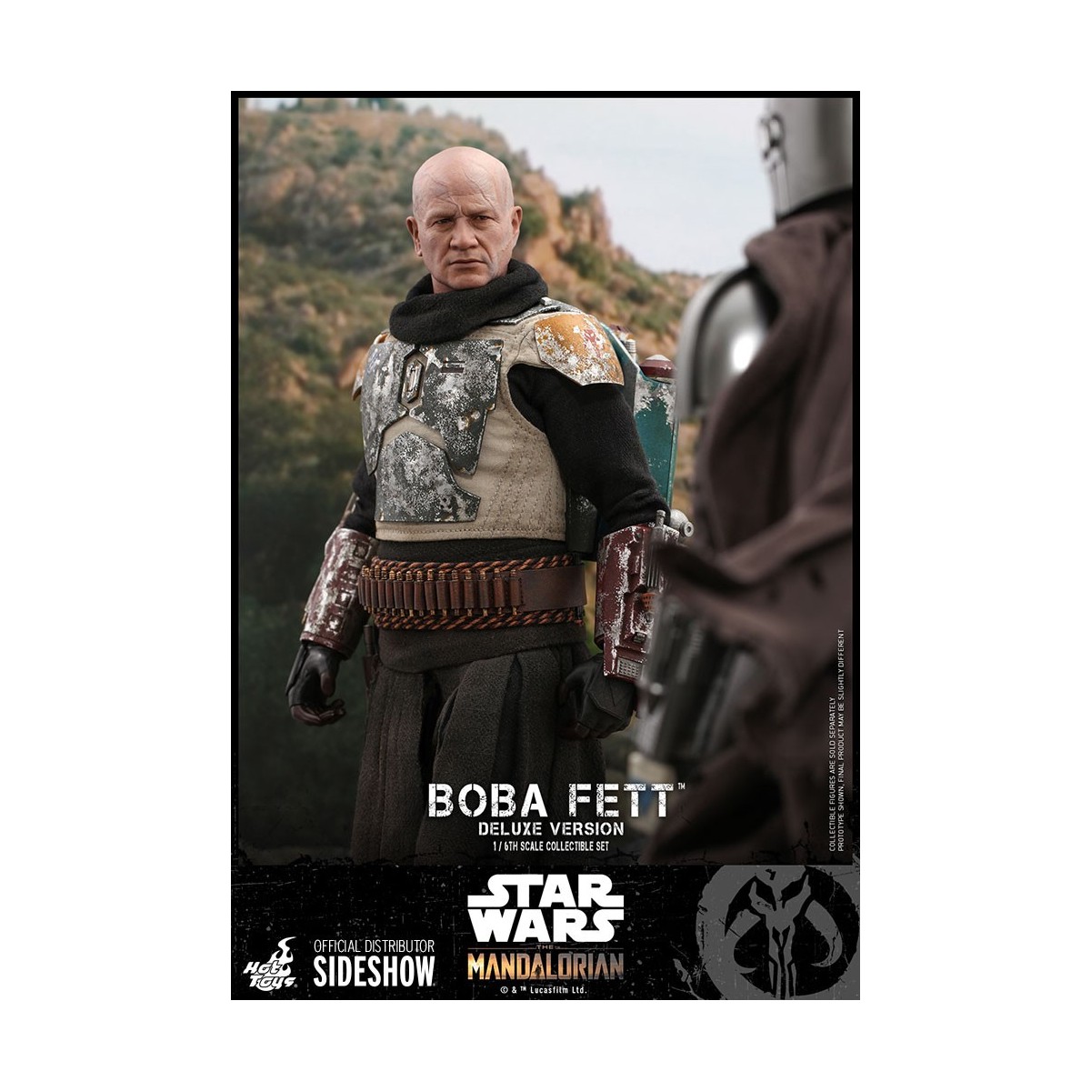Hot Toys Star Wars El Mandaloriano Boba Fett Versión Deluxe 1/6 Obra Maestra de la Película